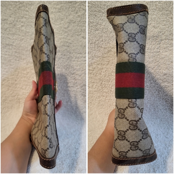Gucci Vintage Ophidia Parfums Flap Clutch - Picture 5 of 16